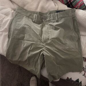 Vineyard Vines Sage Green Flat Front Shorts